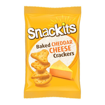 Snackits Baked Cheddar Cheese Crackers 26g