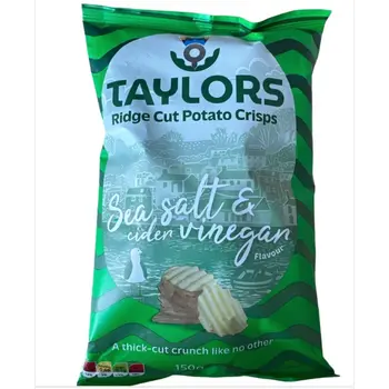 Taylors Sea Salt & Cider Vinegar Potato Crisps 150g