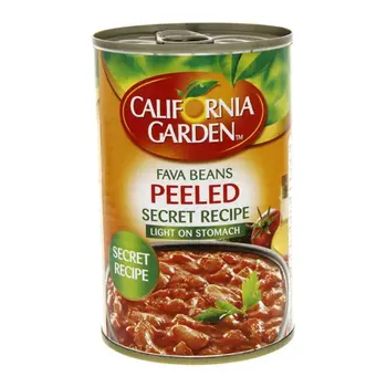 California Garden Peeled Foul Fava Beans 450g