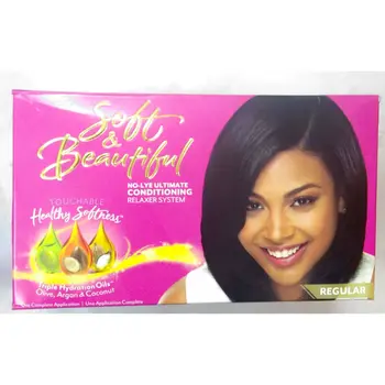 S&B Soft & Beautiful Relaxer Kit Regular