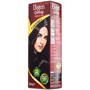 بيجن صبغة شعر نسائي بدون أمونيا سبيدي صبغة رقم 10 | أسود طبيعي 1قطعة