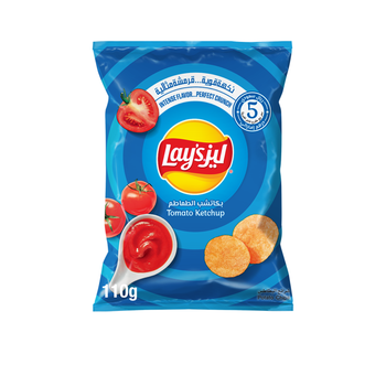 Lay's Tomato Ketchup Potato Chips 110g