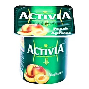 Activia Peach Apricot Yogurt 120g