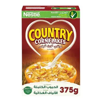 Nestle Country Whole Grain Corn Flakes 375g