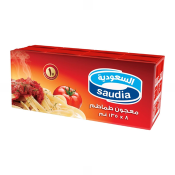 السعودية معجون الطماطم 8 × 135 جم