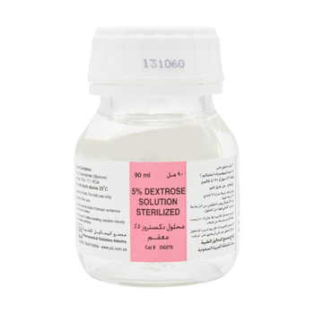 Dextrose 5% Sterilized Solution 90ml