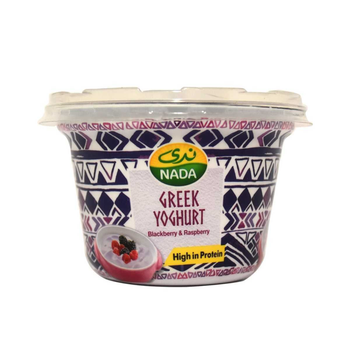 Nada Blackberry & Raspberry Greek Yoghurt 160g