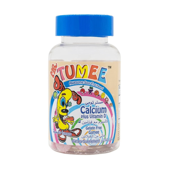 Mr.Tumee Sour Fruit Calcium-Vitamin D 60 Pieces