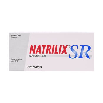 Natrilix SR Indapamide Tablets 1.5mg 30 Count