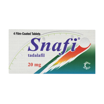 Snafi Tadalafil 20mg Tablets 4 Count
