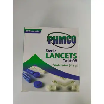 PHMCO Sterile Lancets Twist-Off 200 Pieces