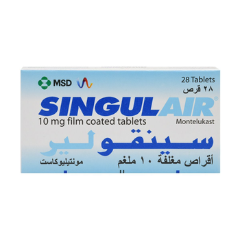 MSD Montelukast Film-Coated Tablets 10mg 28 Count