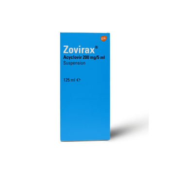 Zovirax Acyclovir Suspension 125ml