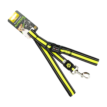 GimDog Alfresco Yellow Mesh Leash 120cm