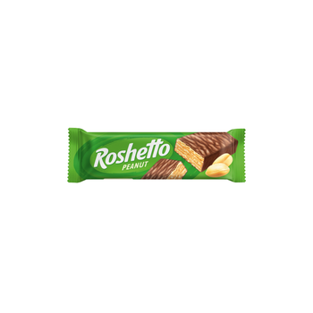 Roshen Roshetto Peanut Wafer Bars 34g