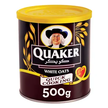 Quaker Quick Cooking White Oats 500g