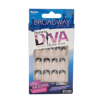 Kiss Broadway Nude French Nails Medium