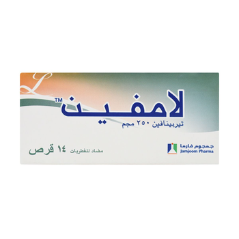 Jamjoom Pharma Lamifen Antifungal Tablets 14x250mg