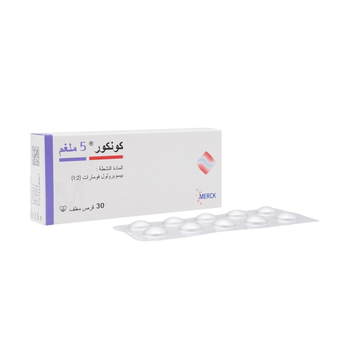 Merck Concor Bisoprolol Tablets 5g 30 Count