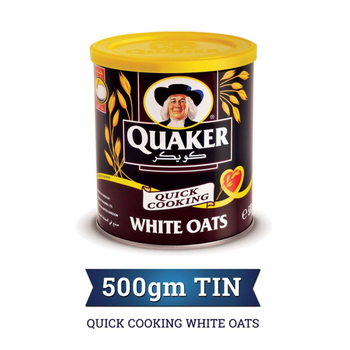 Quaker Quick Cooking White Oats 500g
