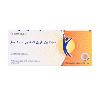Novartis Diclofenac Sodium Tablets 100mg 30 Count