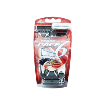 Dorco Pace 6-Blade Shaving Technology 6 Pieces