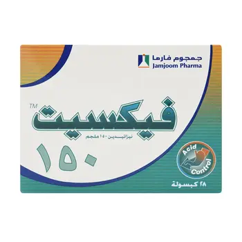 Jamjoom Pharma Fixit Acid Control Capsules 28x150mg