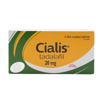 Cialis Tadalafil Tablets 20mg 4 Count