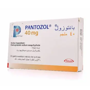 Takeda Pantozol 40mg Gastro-Resistant Tablets 30 Count