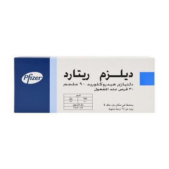 Pfizer Dilzem Retard 90mg 30Tablets