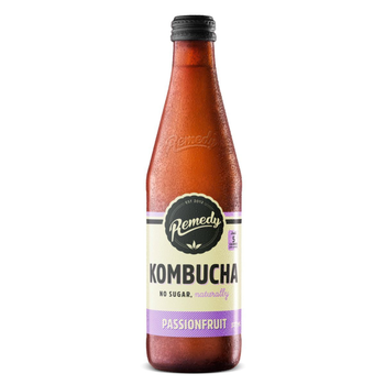 Remedy Passionfruit Kombucha 330ml