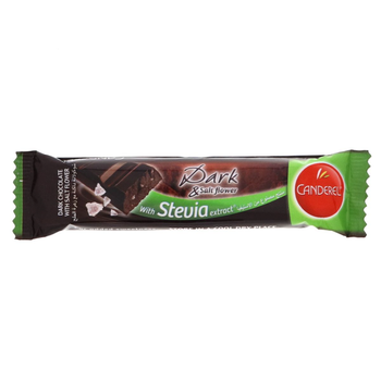 Canderel Simply Dark Chocolate with Stevia 100g