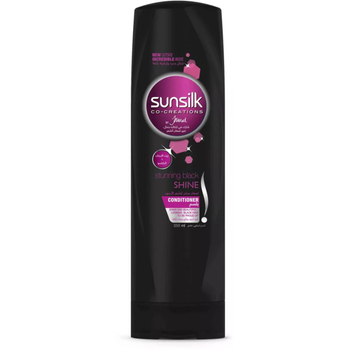 صانسيلك بلسم للمعان ساحر للشعر الأسود 350مل