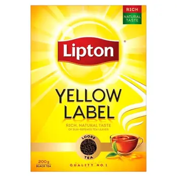 Lipton Yellow Label Black Loose Tea 200g