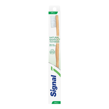 Signal Tb Nat Bamboo Toothbrush Soft Bristles