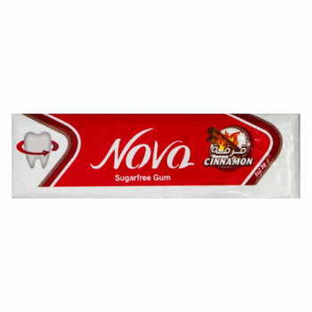 Nova Cinnamon Sugar-Free Gum 5 Pieces