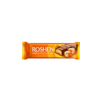 Roshen Milk-Chocolate Bar With Caramel Filling 30g