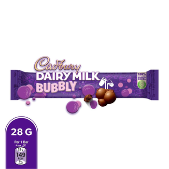 كادبري شوكولاتة ببلي 28جرام