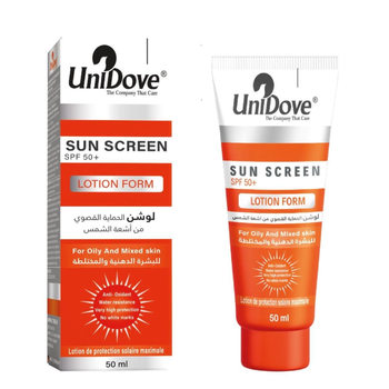 UniDove SPF 50+ Sunscreen Lotion for Oily Skin 50ml