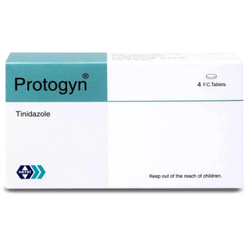 Protogen Tinidazole Tablets 500mg 4 Count