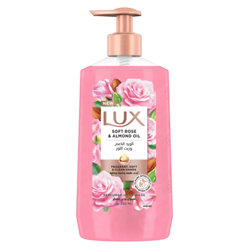 Lux Soft Rose Handwash with Almond Oil 250ml