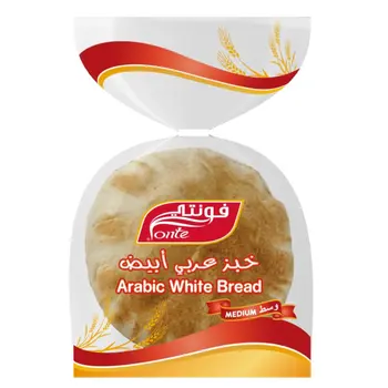 Fonte Arabic White Bread Medium