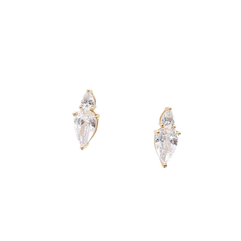 Emerd Gold Earring 1058