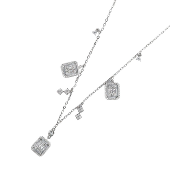 Silver Necklace Code 1043