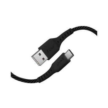 Lionx Black Type-C USB Cable 1m