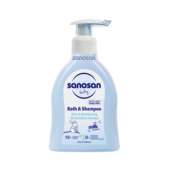Sanosan Baby Bath & Shampoo 200ml