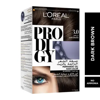 L'Oreal Prodigy Dark Brown Hair Color No Ammonia 1Piece