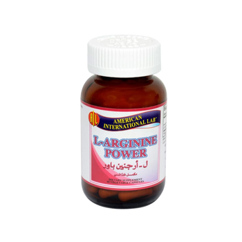 AMERICAN INTERNATIONAL LAB L-Arginine Power Capsules 60 Count