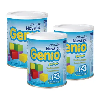 Novalac Genio Vanilla Flavor Pack 3x800g
