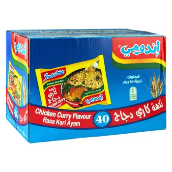 Indomie Chicken Curry Noodles 40x75g Pack